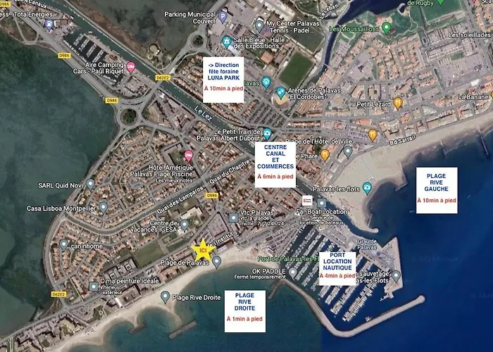 Duplex Situe A Les Flots A 1 Minute De La * Palavas-les-Flots
