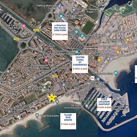 Duplex Situe A Les Flots A 1 Minute De La * Palavas-les-Flots